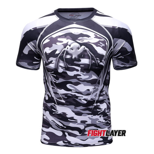 'Arachnid' Short Sleeve Rash Guard