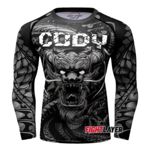 'Awakening Dragon' Long Sleeve Rash Guard