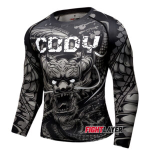 'Awakening Dragon' Long Sleeve Rash Guard