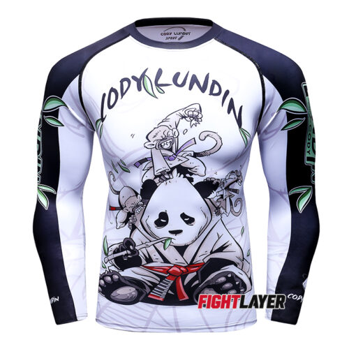 'Be More Panda' Long Sleeve Rash Guard