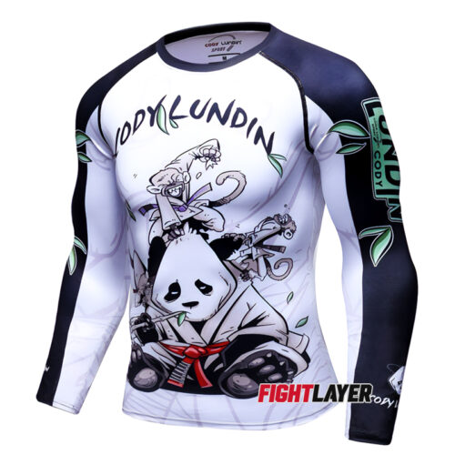 'Be More Panda' Long Sleeve Rash Guard