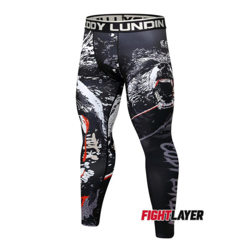 'Black Bear' Training Leggings