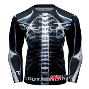 'Boneyard' Long Sleeve Rash Guard