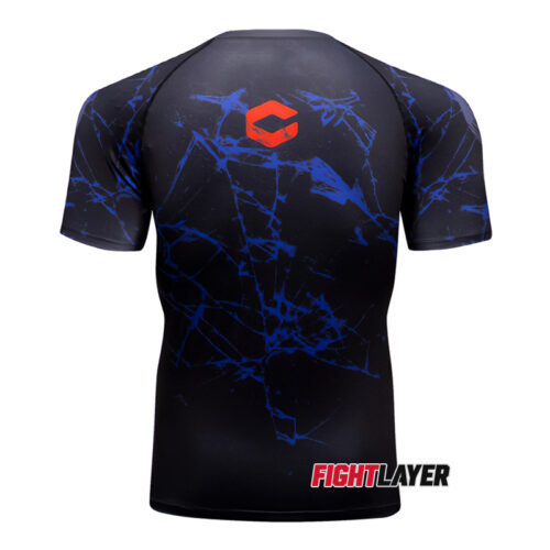 'Bull Fight' Short Sleeve Rash Guard