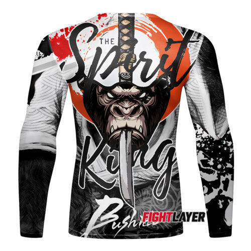 'Bushido Spirit' Long Sleeve Rash Guard