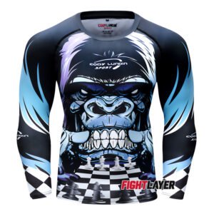 'Checkmate' Long Sleeve Rash Guard