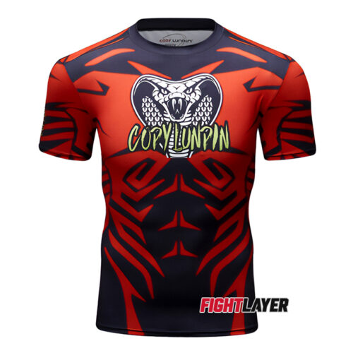 'Cobra Clinch' Short Sleeve Rash Guard
