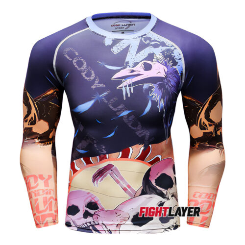 'Death Valley' Long Sleeve Rash Guard