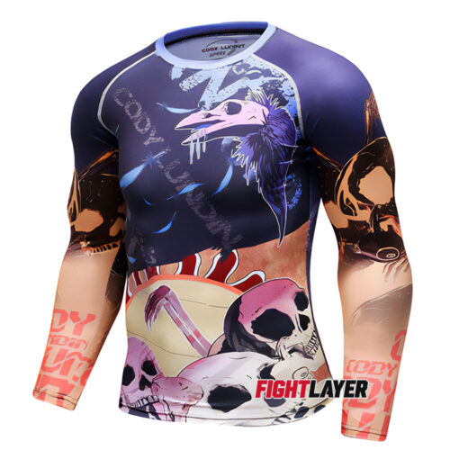 'Death Valley' Long Sleeve Rash Guard