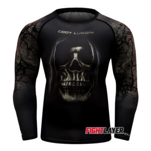 'Death's Grin' Long Sleeve Rash Guard