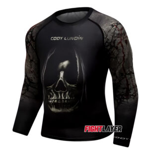 'Death's Grin' Long Sleeve Rash Guard
