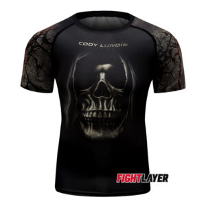'Death's Grin' Short Sleeve Rash Guard
