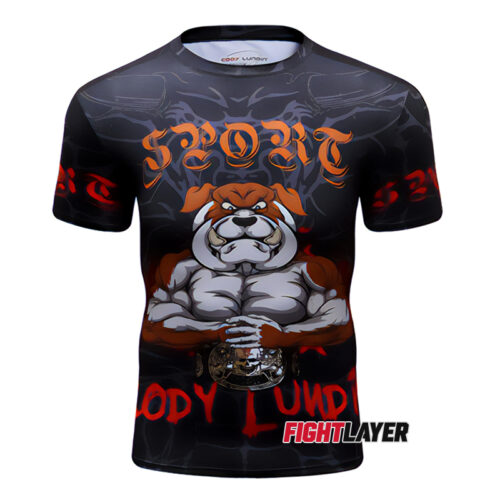 'Dogs Of War' Short Sleeve Rash Guard