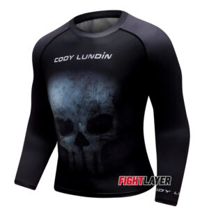 'Doom Skull' Long Sleeve Rash Guard