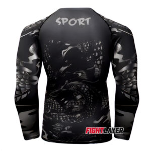 'Dragon Scales' Long Sleeve Rash Guard