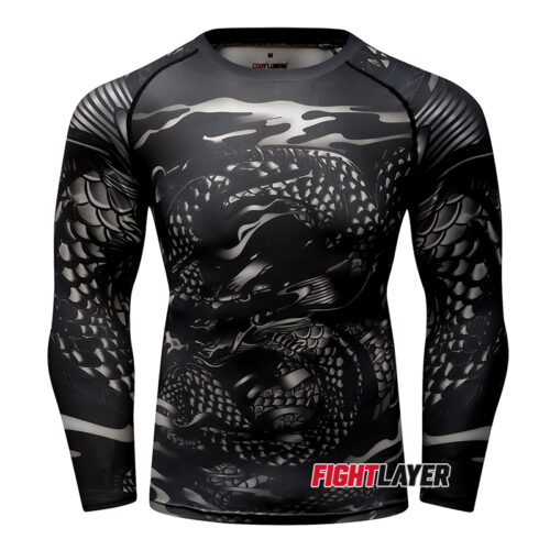 'Dragon Scales' Long Sleeve Rash Guard