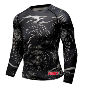 'Dragon Scales' Long Sleeve Rash Guard