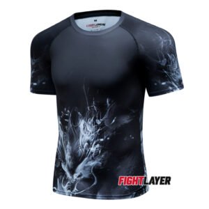 'Dragon Spirit' Short Sleeve Rash Guard