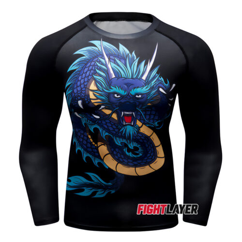 'Dragons Wrath' Long Sleeve Rash Guard
