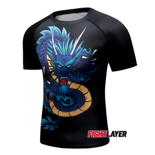 'Dragons Wrath' Short Sleeve Rash Guard