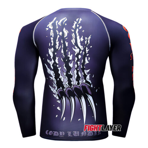 'Ferocious Sloth' Long Sleeve Rash Guard