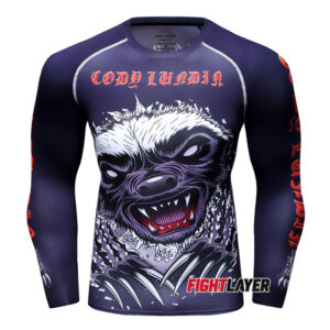 'Ferocious Sloth' Long Sleeve Rash Guard