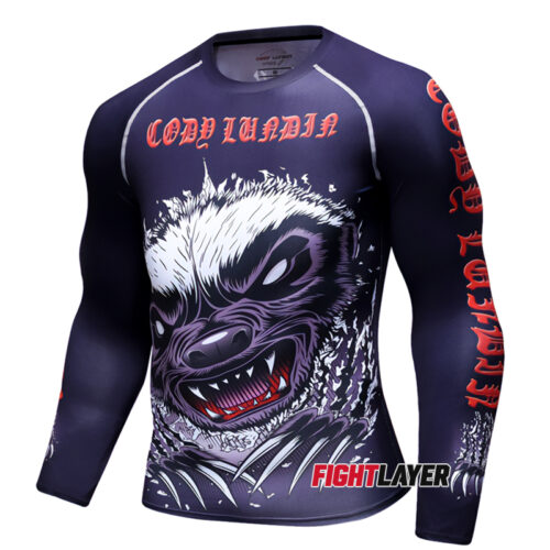 'Ferocious Sloth' Long Sleeve Rash Guard