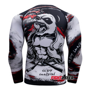 'Fighting Panda' Long Sleeve Rash Guard