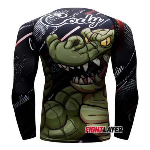 'Gator Roll' Long Sleeve Rash Guard