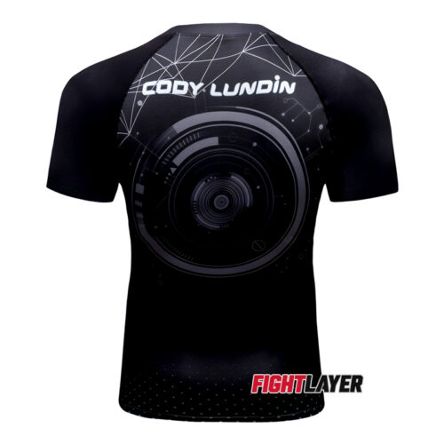 'Geometric' Short Sleeve Rash Guard