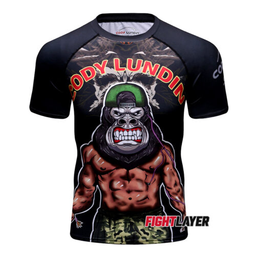 'Gorilla Army' Short Sleeve Rash Guard