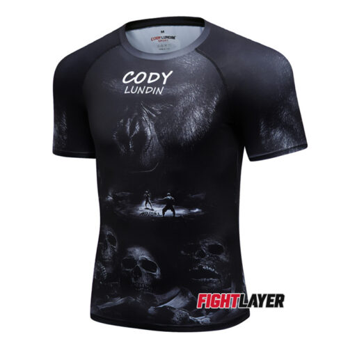 'Gorilla Cave' Short Sleeve Rash Guard