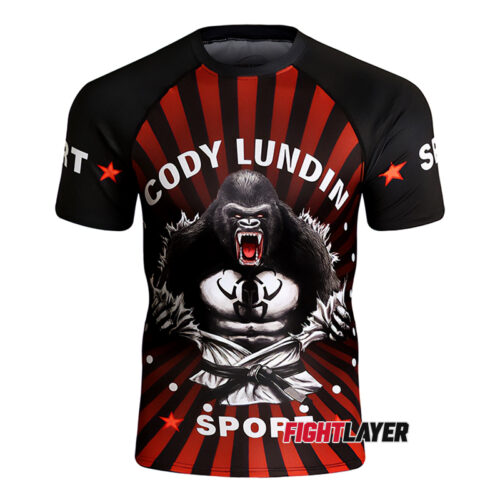 'Gorilla Fighter' Short Sleeve Rash Guard