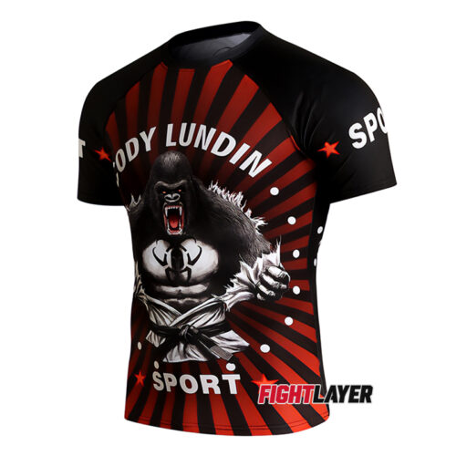'Gorilla Fighter' Short Sleeve Rash Guard