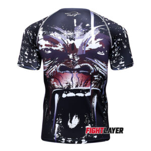 'Gorilla Warfare' Short Sleeve Rash Guard