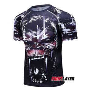 'Gorilla Warfare' Short Sleeve Rash Guard