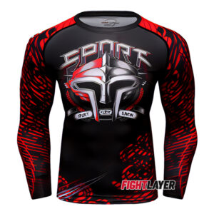 'Helmet Of War' Long Sleeve Rash Guard