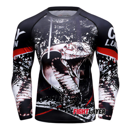 'Hissing Cobra' Long Sleeve Rash Guard