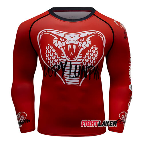 'King Cobra' Long Sleeve Rash Guard