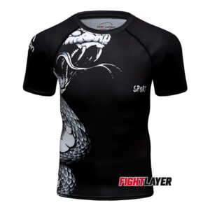 'King Cobra' Short Sleeve Rash Guard