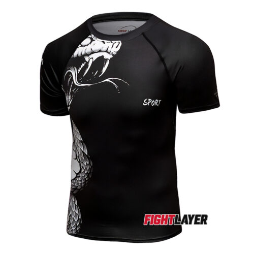 'King Cobra' Short Sleeve Rash Guard