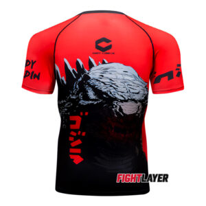 'King Of The Monsters' Short Sleeve Rash Guard