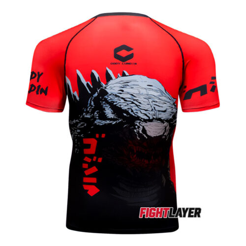 'King Of The Monsters' Short Sleeve Rash Guard