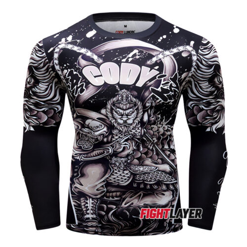 'Komainu Guard' Long Sleeve Rash Guard