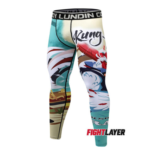 'Kung Fu Rooster' Training Leggings