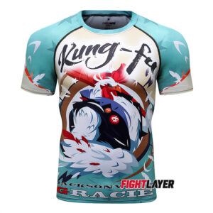 'Kung Fu Rooster' Short Sleeve Rash Guard