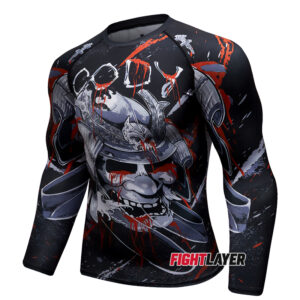 'Lone Samurai' Long Sleeve Rash Guard