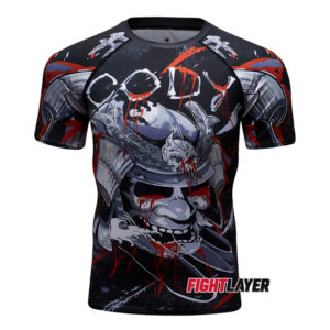 'Lone Samurai' Short Sleeve Rash Guard