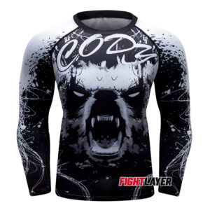 'Mad Panda' Long Sleeve Rash Guard