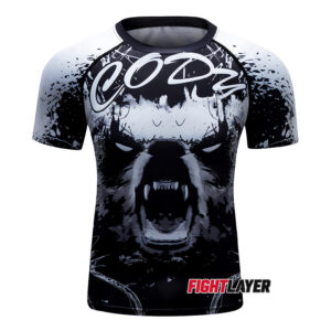 'Mad Panda' Short Sleeve Rash Guard